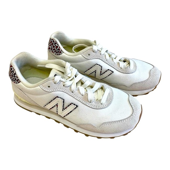 New Balance Shoes - New Balance 515 Woman’s Beige/Leopard Sneakers Running Shoes Size 7